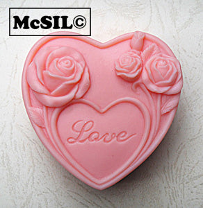 Silicone Mold - HR026 - Love Rose