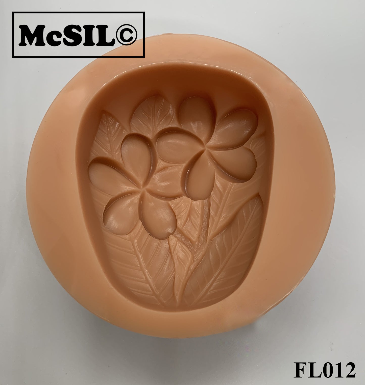 Silicone Mold - FL012 - Plumeria