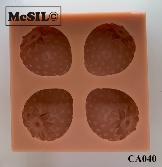 Silicone Mold - CA040 - Strawberry