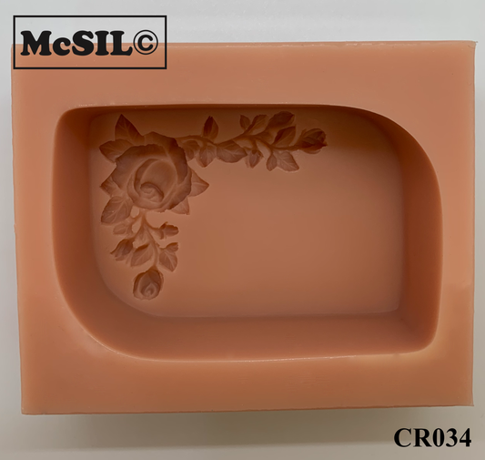 Silicone Mold - CR034 - Rose vine