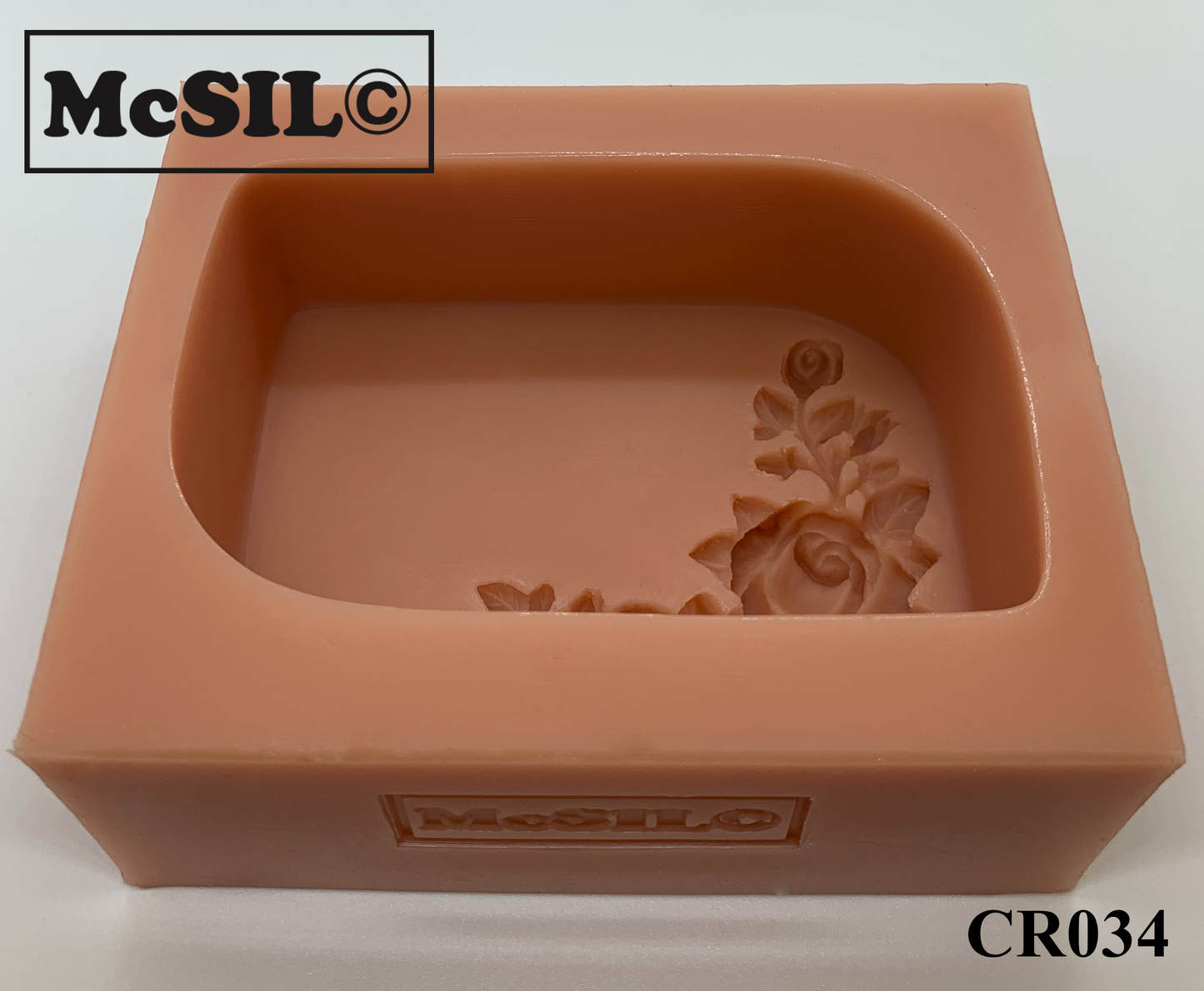 Silicone Mold - CR034 - Rose vine