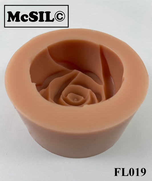 Molde de Silicona - FL019 - Rosa 3D