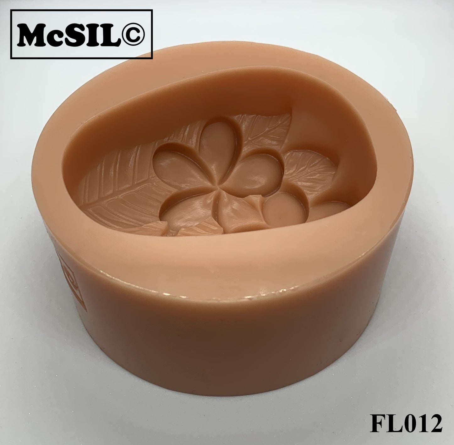 Molde de Silicona - FL012 - Plumeria